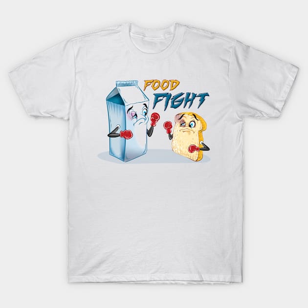 Food fight T-Shirt by Pigeon585